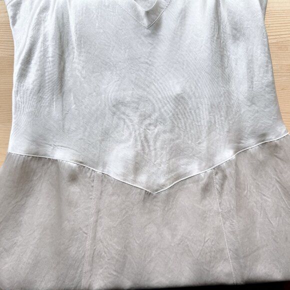 HORSES Atelier Slip Dress in Ivory/Champagne - Picture 7 of 16